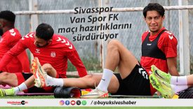 Sivasspor, Van Spor FK maçı hazırlıklarını sürdürüyor