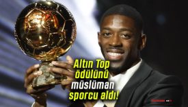 Altın Top ödülünü müslüman sporcu aldı!