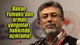 Bakan Yumaklı’dan orman yangınları hakkında açıklama!