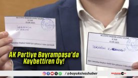 AK Parti Bayrampaşa başkanvekilliği seçimini yargıya taşıyor!