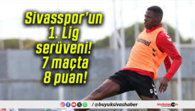 Sivasspor’un 1. Lig serüveni! 7 maçta 8 puan!