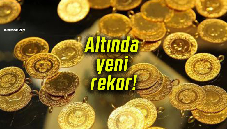 Altında yeni rekor!