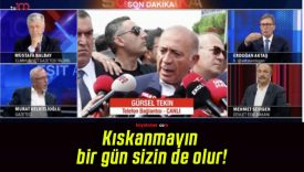Kıskanmayın bir gün sizin de olur!