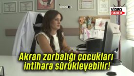 Akran zorbalığı çocukları intihara sürükleyebilir!