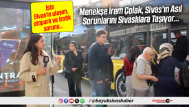 Hindistan trafiğini aratmayan Sivas trafiğinde vatandaş isyan etti!