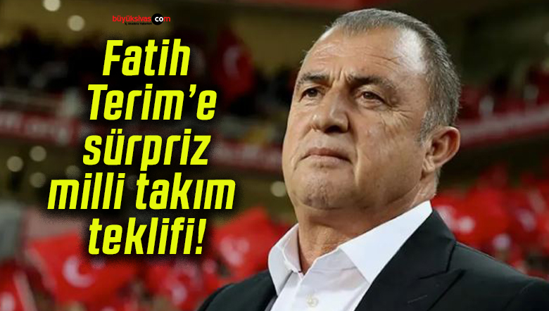 Fatih Terim’e sürpriz milli takım teklifi!