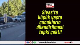 Sivas’ta küçük yaşta çocukların dilendirilmesi tepki çekti!