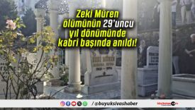 Zeki Müren ölümünün 29’uncu yıl dönümünde kabri başında anıldı!