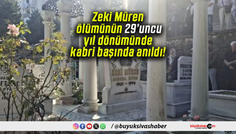 Zeki Müren ölümünün 29’uncu yıl dönümünde kabri başında anıldı!