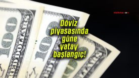 Döviz piyasasında güne yatay başlangıç!