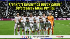 Frankfurt karşısında büyük çöküş! Galatasaray farklı yenildi!