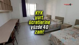 KYK yurt ücretlerine yüzde 40 zam! En pahalı oda 1250 TL oldu!