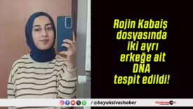Rojin Kabaiş dosyasında iki ayrı erkeğe ait DNA tespit edildi!