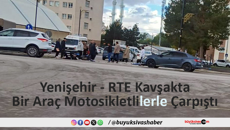 Kaza Işıklarda Gerçekleşti: Otomobil Motosikletlilere Çarptı