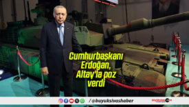 Cumhurbaşkanı Erdoğan, Altay’la poz verdi