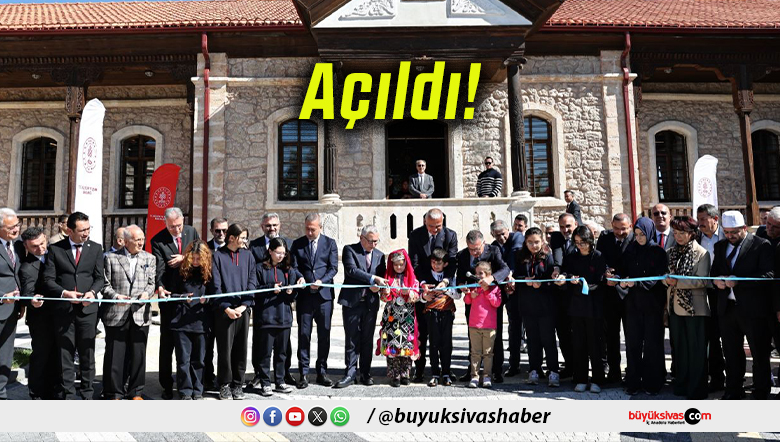 Sivas’ta Numan Efendi Halk Kütüphanesi Hizmete Açıldı!