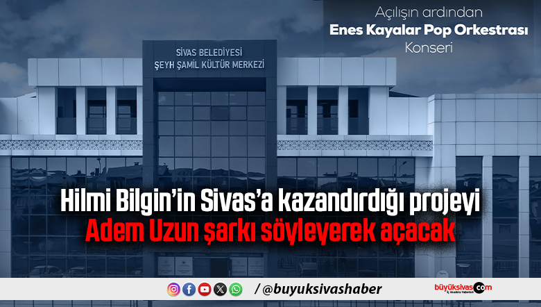 Şeyh Şamil Sağlık, Kültür ve Spor Merkezi Açılıyor