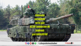 Savunma sanayinde tarihi gün: ALTAY tanklarının ilk teslimatı gerçekleştirildi