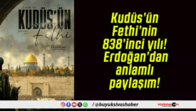 Kudüs’ün Fethi’nin 838’inci yılı! Erdoğan’dan anlamlı paylaşım!