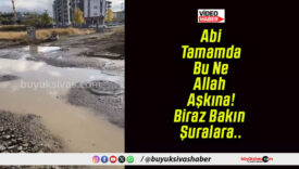 Sivas’ta “Asfalt Yılı” Sözü Havada Kaldı! Plevne Caddesi Köy Yolunu Andırıyor!