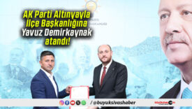 AK Parti Altınyayla İlçe Başkanlığına Yavuz Demirkaynak atandı!
