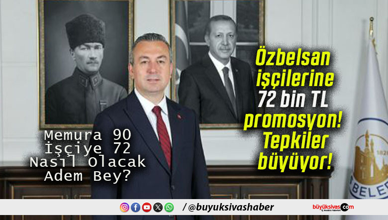 Özbelsan işçilerine 72 bin TL promosyon! Tepkiler büyüyor!