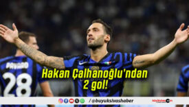 Hakan Çalhanoğlu’ndan 2 gol!