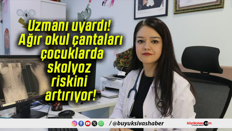 Uzmanı uyardı! Ağır okul çantaları çocuklarda skolyoz riskini artırıyor!