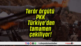 Terör örgütü PKK Türkiye’den tamamen çekiliyor!