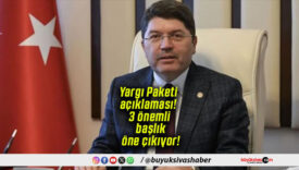 Yargı Paketi açıklaması! 3 önemli başlık öne çıkıyor!