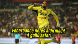 Fenerbahçe nefes aldırmadı! 4 gollü zafer!