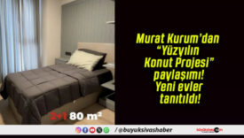 Murat Kurum’dan “Yüzyılın Konut Projesi” paylaşımı! Yeni evler tanıtıldı!
