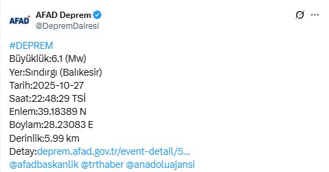 İstanbul ve Çevre İllerde Hissedilen Korkutan Deprem!