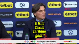 A Milli Takım tarihine geçti!