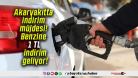Akaryakıtta indirim müjdesi! Benzine 1 TL indirim geliyor!