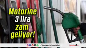 Motorine 3 lira zam geliyor!