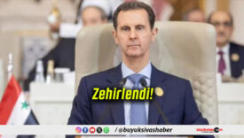 Beşar Esad zehirlendi iddiası! Durumu stabil!