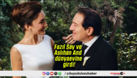 Fazıl Say ve Aslıhan And dünyaevine girdi!