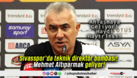 Sivasspor’da teknik direktör bombası! Mehmet Altıparmak geliyor!