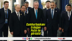 Cumhurbaşkanı Erdoğan Putin ile görüştü!