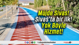 Sivas’ta bir ilk! Desenli asfalt uygulaması başladı!