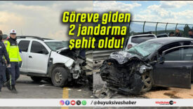 Göreve giden 2 jandarma şehit oldu!