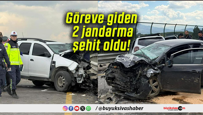 Göreve giden 2 jandarma şehit oldu!