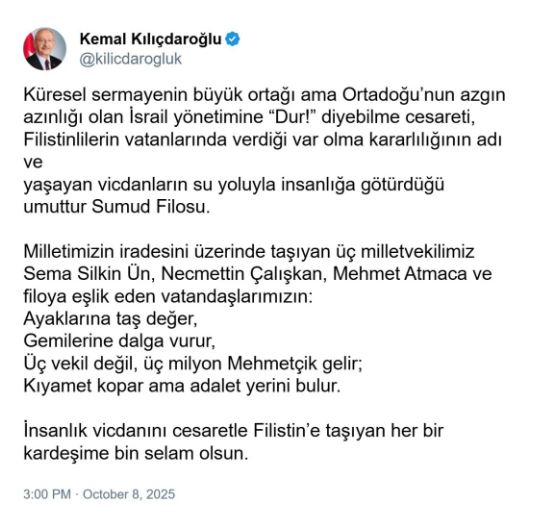 Kemal Kılıçdaroğlu: Ayaklarına taş değerse üç milyon Mehmetçik gelir!