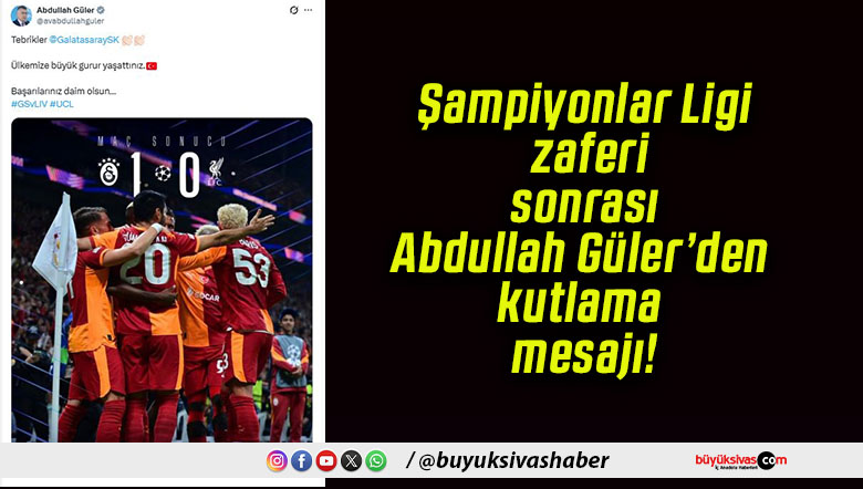 Şampiyonlar Ligi zaferi sonrası Abdullah Güler’den kutlama mesajı!
