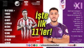 Sivasspor’un Keçiörengücü maçı ilk 11’i belli oldu