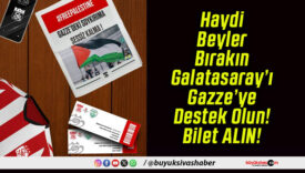 Yiğidolar Gazze için tribünlerde buluşacak!