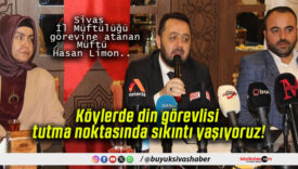 Köylerde din görevlisi tutma noktasında sıkıntı yaşıyoruz!