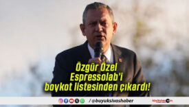 Özgür Özel Espressolab’i boykot listesinden çıkardı!