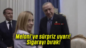 Meloni’ye sürpriz uyarı! Sigarayı bırak!